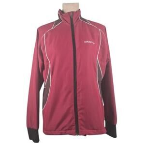 Craft L3 Protection Softshell Cycling Jacket Red Size Medium FLAW